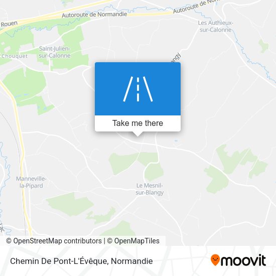 Chemin De Pont-L'Évêque map
