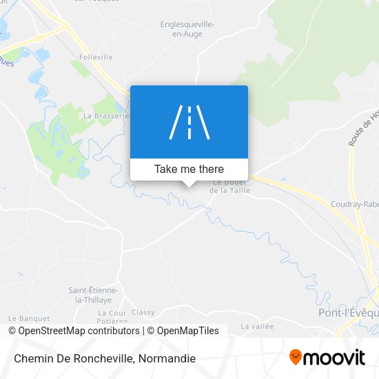 Chemin De Roncheville map