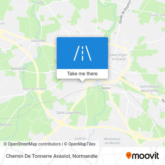 Chemin De Tonnerre Avaslot map