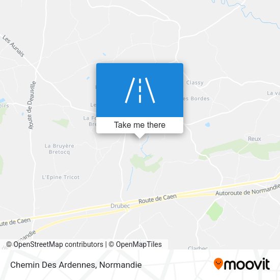 Chemin Des Ardennes map