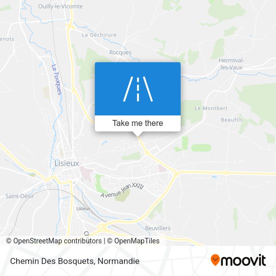 Chemin Des Bosquets map