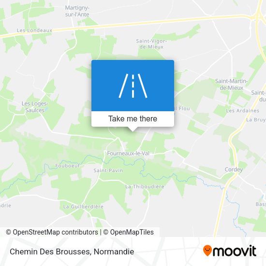 Chemin Des Brousses map