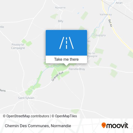 Chemin Des Communes map