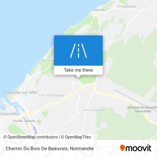 Chemin Du Bois De Beauvais map