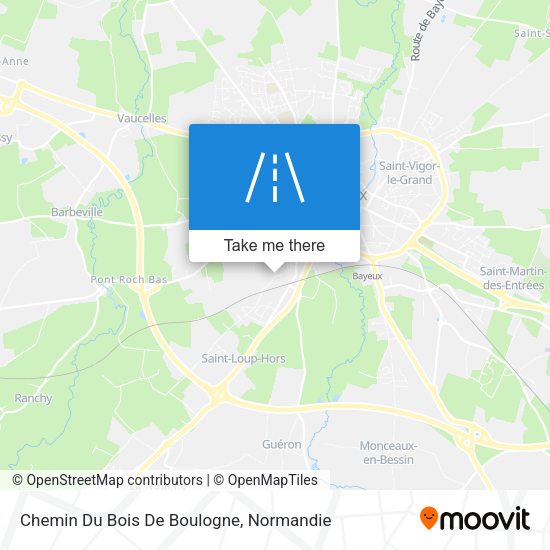 Chemin Du Bois De Boulogne map