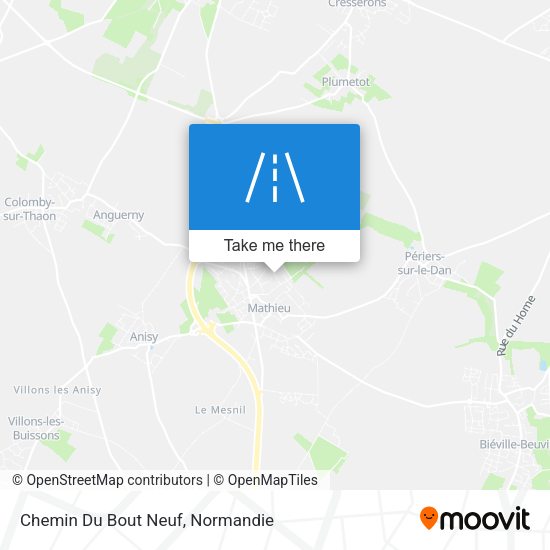 Chemin Du Bout Neuf map