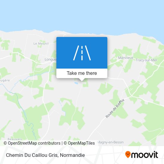 Chemin Du Caillou Gris map