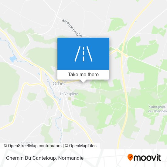 Chemin Du Canteloup map