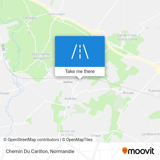 Chemin Du Carillon map