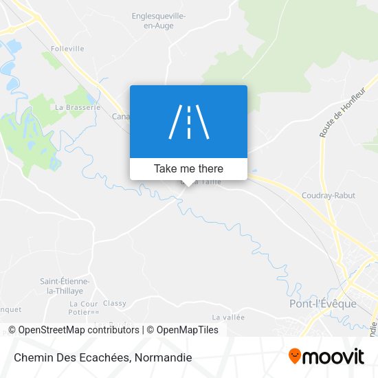 Chemin Des Ecachées map