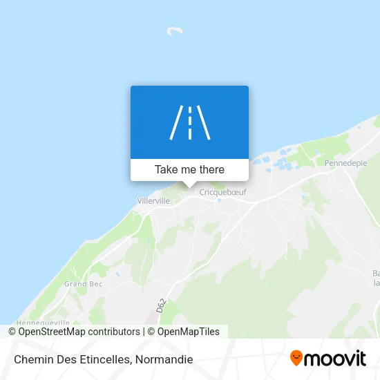 Chemin Des Etincelles map
