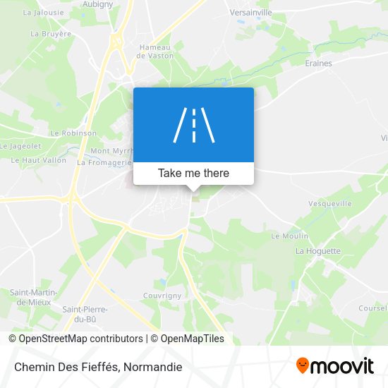 Chemin Des Fieffés map