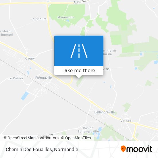 Chemin Des Fouailles map