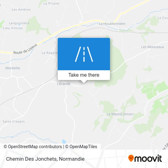 Chemin Des Jonchets map