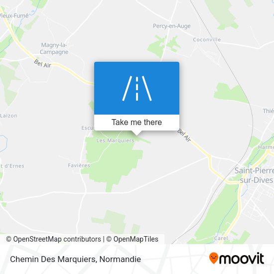 Chemin Des Marquiers map