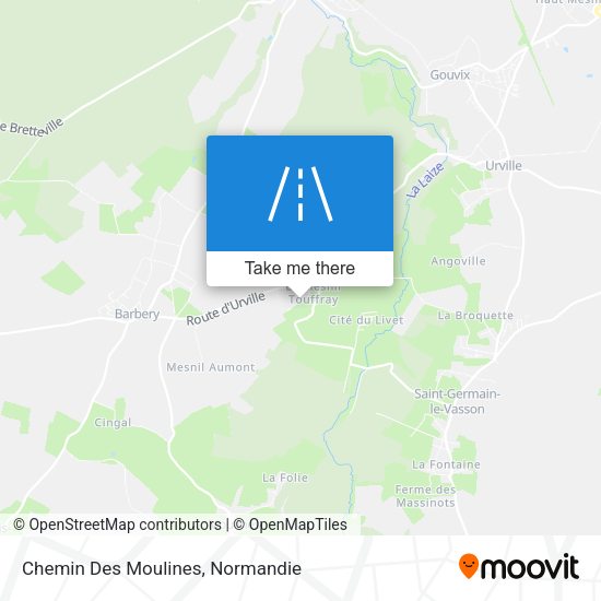 Chemin Des Moulines map