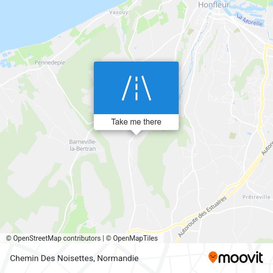Chemin Des Noisettes map