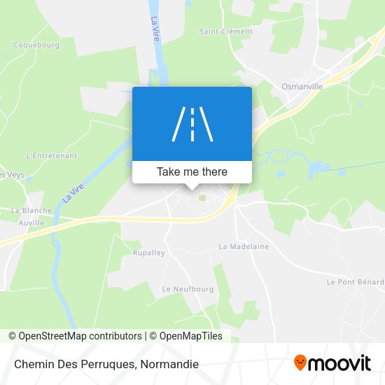 Chemin Des Perruques map