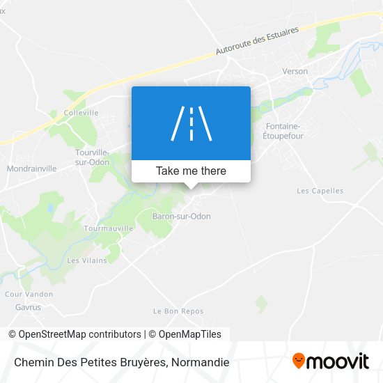 Chemin Des Petites Bruyères map