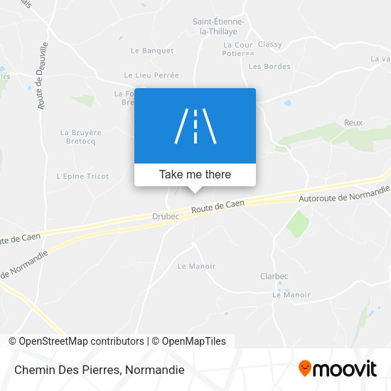 Chemin Des Pierres map