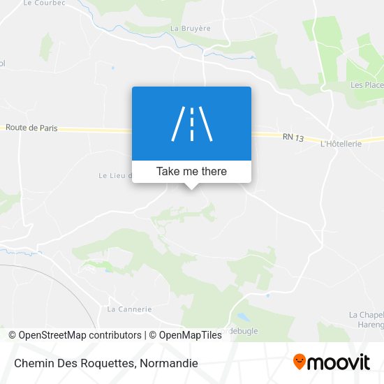 Chemin Des Roquettes map