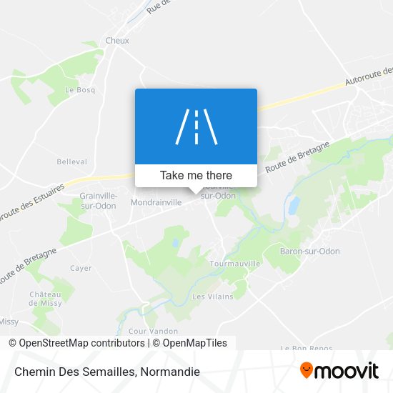Chemin Des Semailles map