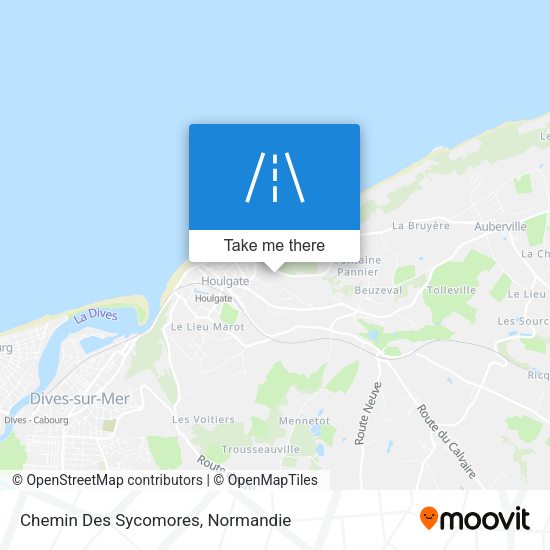 Chemin Des Sycomores map