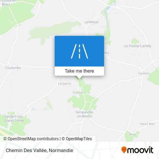 Chemin Des Vallée map