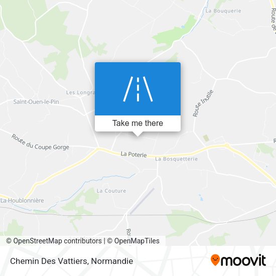 Chemin Des Vattiers map