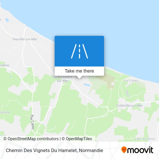 Chemin Des Vignets Du Hamelet map