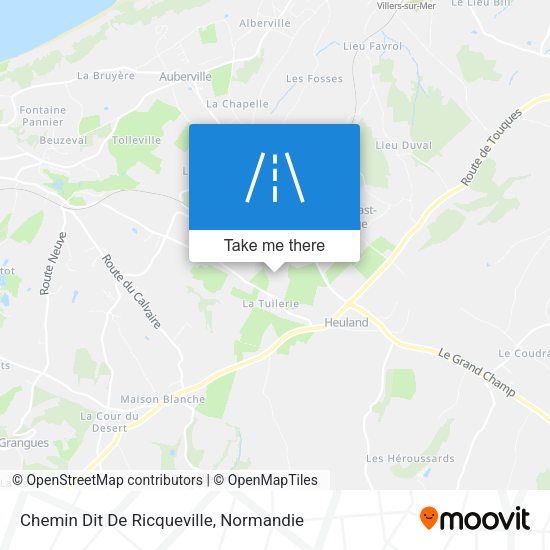 Chemin Dit De Ricqueville map