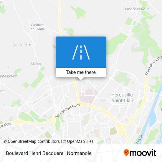 Boulevard Henri Becquerel map