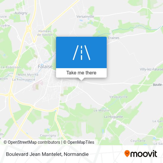 Boulevard Jean Mantelet map