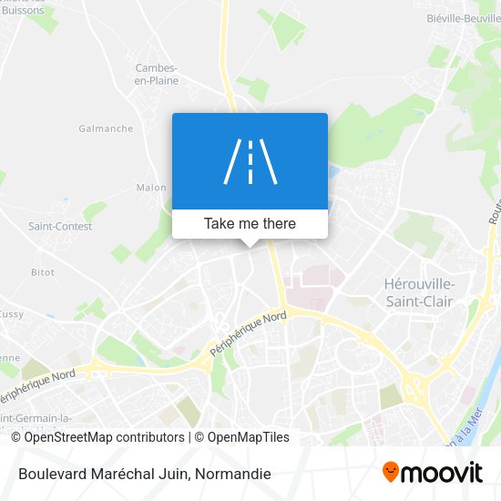 Boulevard Maréchal Juin map