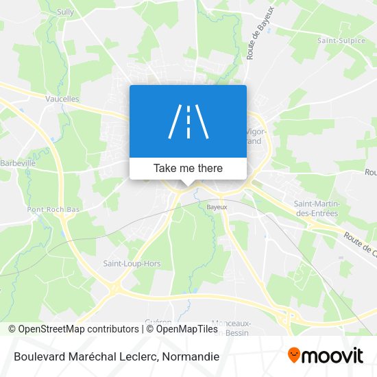 Boulevard Maréchal Leclerc map