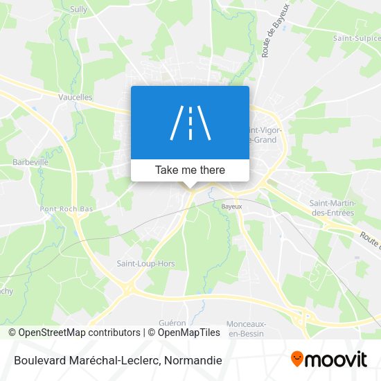 Boulevard Maréchal-Leclerc map
