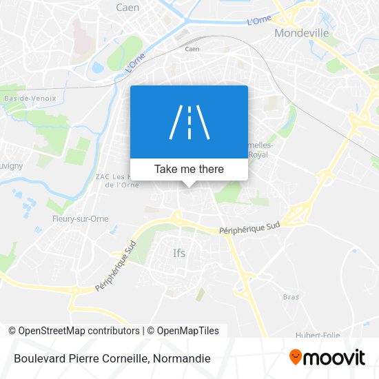 Boulevard Pierre Corneille map