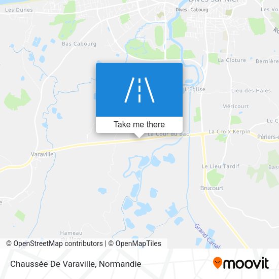 Chaussée De Varaville map