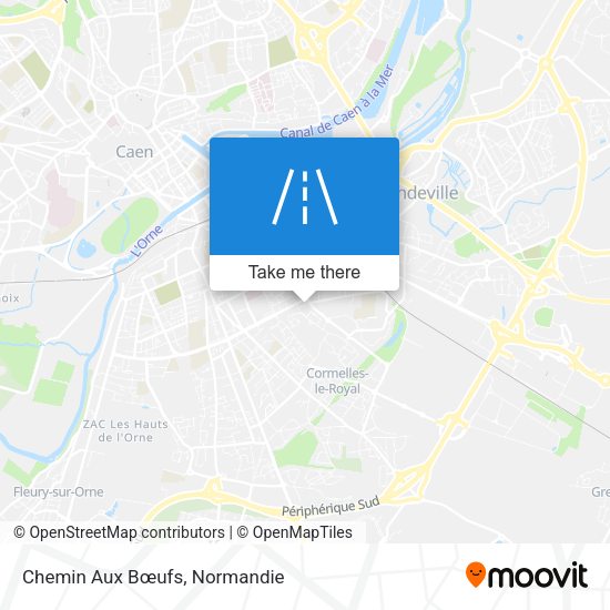 Chemin Aux Bœufs map
