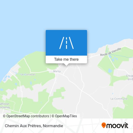 Chemin Aux Prêtres map