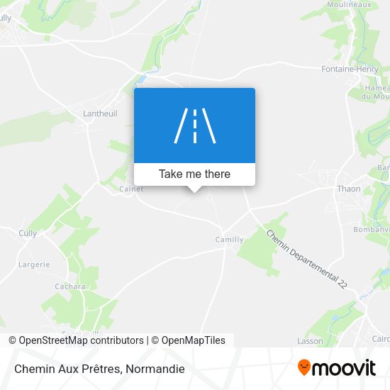 Chemin Aux Prêtres map