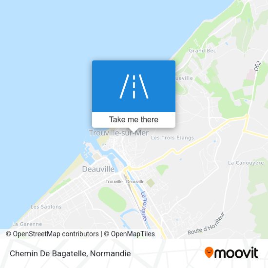 Chemin De Bagatelle map
