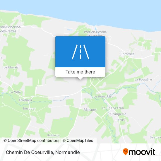 Chemin De Coeurville map