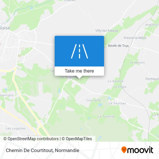 Chemin De Courtitout map