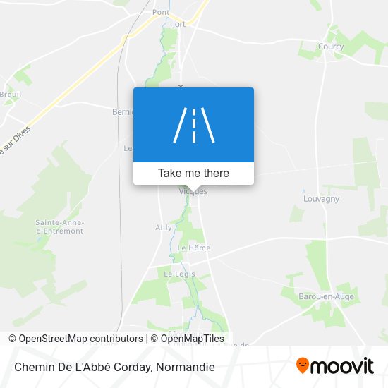 Chemin De L'Abbé Corday map