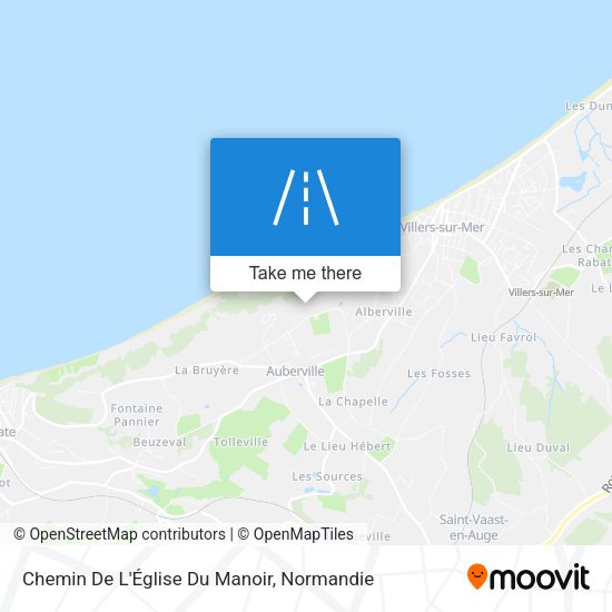 Chemin De L'Église Du Manoir map