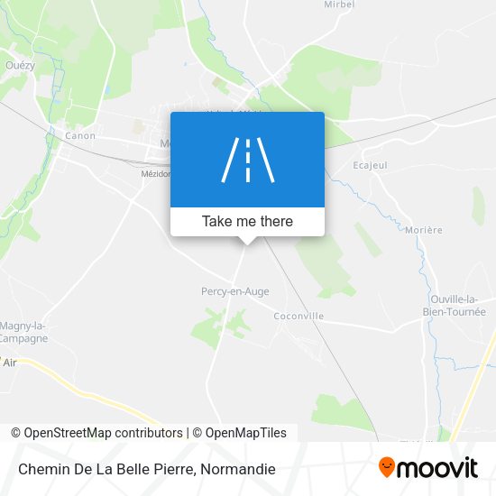 Chemin De La Belle Pierre map
