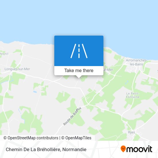 Chemin De La Bréhollière map