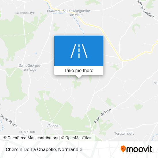 Chemin De La Chapelle map