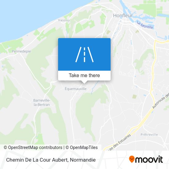 Chemin De La Cour Aubert map